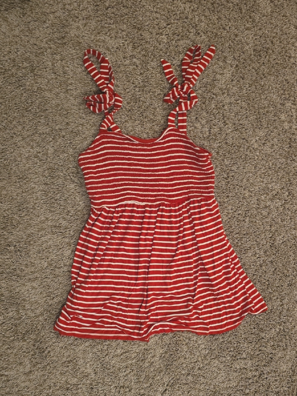 Isabel Maternity by Ingrid & Isabel Red and White Striped Maternity Tank